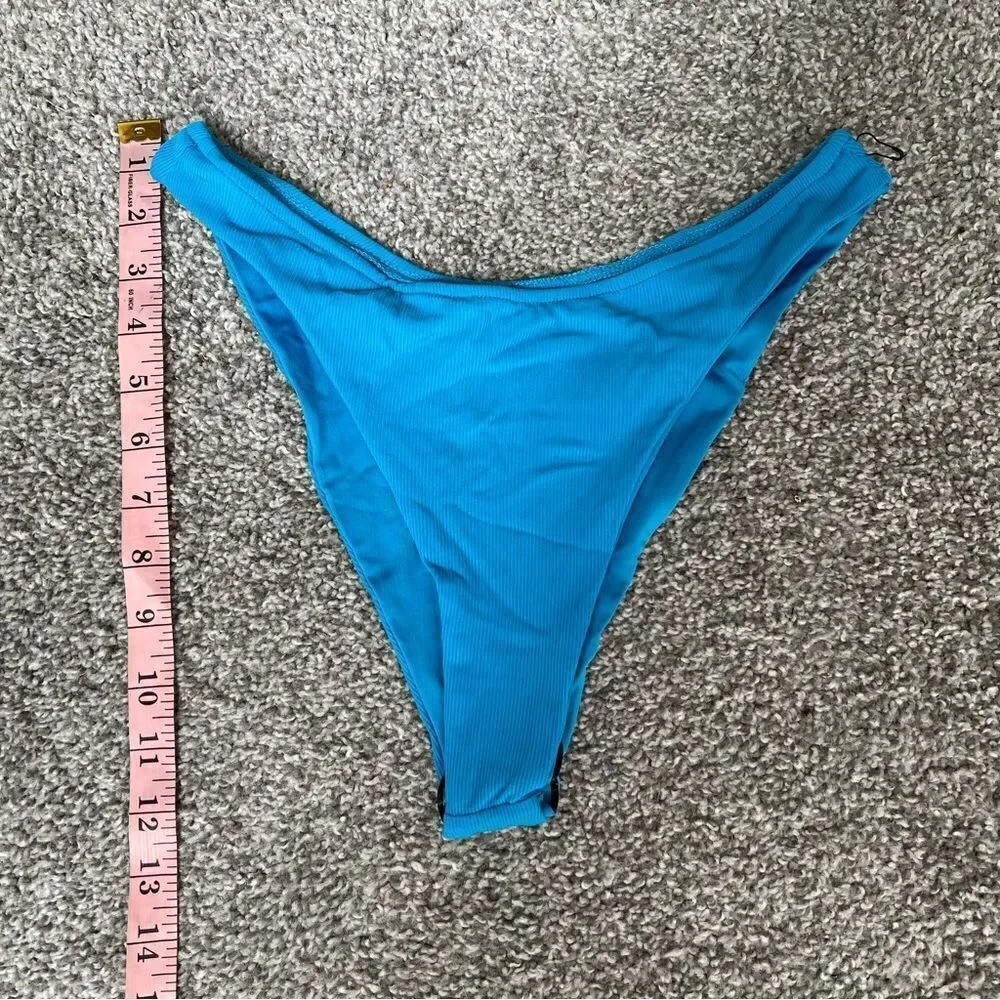 NWOT Superdown x Revolve Mia Ribbed Bikini Bottom